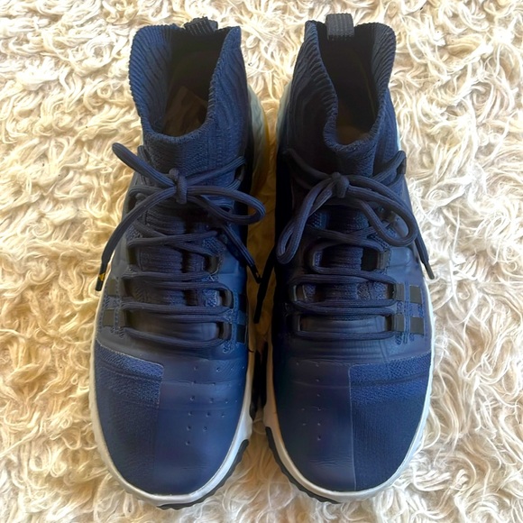 EUC under Armour Project Rock 1 - Blue White Red men’s 10.5 gym trainers! - Picture 3 of 5